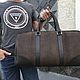 Travel bag made of Python skin. Travel bag. exotiqpython. Online shopping on My Livemaster.  Фото №2