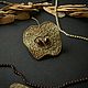Заказать Мастер-класс по созданию броши "Сушеное яблочко". pvkatrinbeads. Ярмарка Мастеров. . Брошь-булавка Фото №3