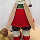 Bunny Tilda Christmas. Tilda Toys. Handmade from Veronika. My Livemaster. Фото №4