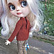 Sweater for Blythe Doll. Clothes for dolls. Lyusya_postcard. Online shopping on My Livemaster.  Фото №2