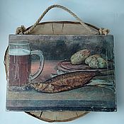 Картины и панно handmade. Livemaster - original item Panel for bath and sauna on the pine 