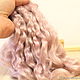 Hair for dolls is natural. ( Pink pearl). Curls curls for dolls. Doll hair. Hair and everything for dolls. My Livemaster. Фото №4