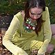 Платье "Свежее впечатление". Платья. EcoFashion. Ярмарка Мастеров.  Фото №5