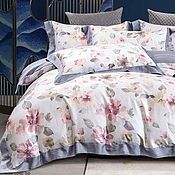 Для дома и интерьера handmade. Livemaster - original item TENSEL bed linen is a delicate bouquet.Euro 2-bedroom. Handmade.