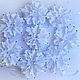 Снежинка - подвеска для декора. из фоамирана, Елочные игрушки, Москва,  Фото №1