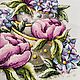 Заказать Вышивка крестом Чашки с цветами. Embroidery by Alena. Ярмарка Мастеров. . Картины Фото №3