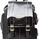 Men's leather backpack is 'Pathfinder' black, Men\\\'s backpack, St. Petersburg,  Фото №1