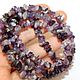 Аметист 5-10мм нить 40см (арт.Ам8). Бусины. Beads. Ярмарка Мастеров.  Фото №4