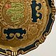 Заказать Винтаж: Винтажный флорентийский поднос с гербом. Италия. Vintage_italy. Ярмарка Мастеров. . Предметы интерьера винтажные Фото №3