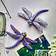 Order Author's brooch ' Dragonfly'. lilacdreams (LilacDreams). Livemaster. . Brooches Фото №3