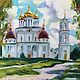 Painting with the temple. « Solar chime.' 40h50 cm, Pictures, Mytishchi,  Фото №1