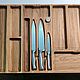 Лотки для столовых приборов из массива дуба. Кухонные наборы. WoodWork. Ярмарка Мастеров.  Фото №5