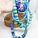 Multi-row Beads Not Turquoise Not Africa 42-64 cm. Beads2. Selberiya shop. My Livemaster. Фото №4