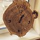 Clock made of sawn poplar. Watch. divo-wood (divo-wood). Online shopping on My Livemaster.  Фото №2