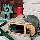 Сумка с эпоксидной смолой "Севиль". Сумка через плечо. KnitoMania. Ярмарка Мастеров.  Фото №6