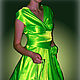 Silk dress 'Spring mood' with the purse. Dresses. Lana Kmekich (lanakmekich). My Livemaster. Фото №4