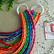 Резинка с разноцветными косичками, Заколки и резинки для волос, Самара,  Фото №1