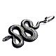 Snake. Cobra. PYTHON. pendant, pendant, keychain, accessory. Pendants. SILVER SPOONS since 1999. My Livemaster. Фото №5