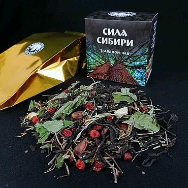 Фермерские товары ручной работы. Ярмарка Мастеров - ручная работа Травяной чай "Сила Сибири", Северный чай из Тайги. Handmade.