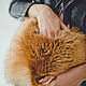 Fox fur hand muff. Clutch. Forestfox. Family Fur Atelier. Online shopping on My Livemaster.  Фото №2