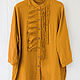Amber boho blouse with ruffles. Blouses. etnoart. Online shopping on My Livemaster.  Фото №2