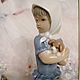 Винтаж: Lladro Nao статуэтка Protecting the Dog фарфор Испания. Статуэтки винтажные. Commodele. Ярмарка Мастеров.  Фото №5