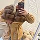 Пальто из кашемира с соболем. Пальто. Rich furs (Richfurs). Ярмарка Мастеров.  Фото №4