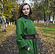 Felted coat 'emerald', Coats, Ishimbai,  Фото №1