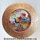 decorative plate 'Peacocks'. Plates. BronvenGift (bronven). Online shopping on My Livemaster.  Фото №2