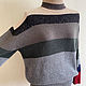 Заказать Свитер "Color block" с кашемиром. FAVORITE KNITWEAR (Наталья). Ярмарка Мастеров. . Свитеры Фото №3