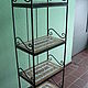The shelves are wrought iron with mosaic shelves, 'the Goddess dike'. Stand. Marjana. My Livemaster. Фото №4
