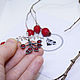 Подвеска из серебра веточка Рябины. Подвеска. ОКО JEWELRY/Серебро Татьяны Щаповой. Ярмарка Мастеров.  Фото №5