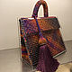 Fashion bag. Classic Bag. SHAPAR - knitting clothes. My Livemaster. Фото №5