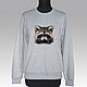 Order Raccoon hoodie. decades. Livemaster. . Jumpers Фото №3
