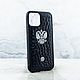 Premium iPhone Герб РФ MiniCroc - кожаный чехол iPhone с гербо. Чехол. Euphoria HM. Интернет-магазин Ярмарка Мастеров.  Фото №2
