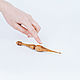 Крючок для вязания из дерева вишня 3,25 мм. K211. Крючки. ART OF SIBERIA. Ярмарка Мастеров.  Фото №4