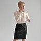 Order Skirt suit with leather sequins. Skirt Priority (yubkizakaz). Livemaster. . Skirts Фото №3