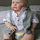 Заказать Молд реборн realborn Joseph Awake/Asleep 3 month. Анна. Ярмарка Мастеров. . Заготовки для кукол и игрушек Фото №3