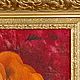 Заказать Винтаж: Портрет женщины с сигарой». Интерьерная живопись. Антиквариат и Винтаж. Ярмарка Мастеров. . Картины винтажные Фото №3