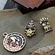 Кулон "Imperial Fists" (Имперские Кулаки) /латунь/. Подвеска. RimRim crafts. Ярмарка Мастеров.  Фото №4