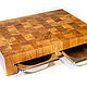 End cutting Board with two gastro capacities. Cutting Boards. woodsgarage. My Livemaster. Фото №4