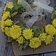Ободок с цветами,венок из одуванчиков веночек из фоамирана. Ободки. Галина (ободки, букеты, повязки). Ярмарка Мастеров.  Фото №6