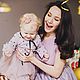 Цветочный ободок,повязка. Повязки. Marmeladkashop. Ярмарка Мастеров.  Фото №6
