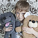 Заказать Wolf glutton. Educational toy. Elena Kubrina Igrushki - Dobryushki!. Ярмарка Мастеров. . Stuffed Toys Фото №3