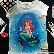 Детская футболка с рисунком Моаны