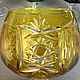 Винтаж: Коньячные хрустальные фужеры AJKA CRYSTAL, Hungary. Стаканы винтажные. Шепот Старины (shepot-stariny). Ярмарка Мастеров.  Фото №13