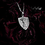 Украшения handmade. Livemaster - original item Lilith Amulet — silver pendant with silver chain. Handmade.
