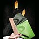 Зелёная сумка коричневая  двусторонняя сумочка из экокожи на ремешке, Классическая сумка, Москва,  Фото №1