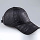 Baseball cap made of genuine crocodile leather IMA0329B444, Baseball caps, Moscow,  Фото №1