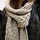  Шарф длинный шерстяной объемный шикарный. Шарфы. AccessoriesWool мягко и комфортно. Ярмарка Мастеров.  Фото №4